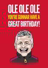 Fun Birthday Card - Ole - Pun created by Elgo Designs