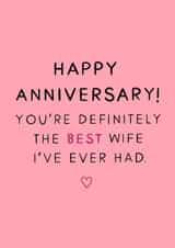 definitely best Anniversary Card 19484 created by From Deanna