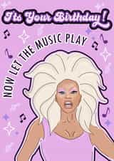 Ru Paul RuPaul Card 44214 created by Spotlight Card Co.