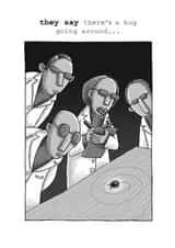 Funny get well soon card created by Richard Hamlin