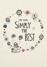 mum mummy Mothers Day Card 26013 created by Cathy Haworth