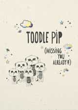 leaving goodbye Leaving Card 3306 created by Cathy Haworth