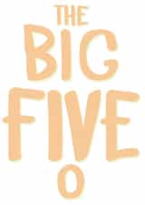 50 typography Birthday Card 19133 created by Mena B