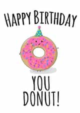 you donut Birthday Card 17154 created by Leanneco.Studio