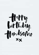 boyfriend husband Birthday Card 10571 created by Too Wordy