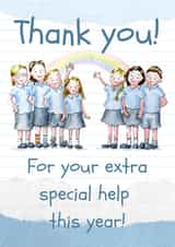 extra special Thank You Card 16535 created by Kate Garrett