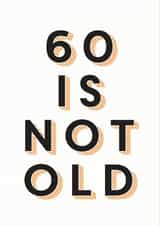 60 sixty Card 26901 created by Joyful Joyful