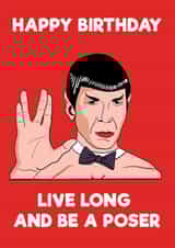 spock startrek Card 42985 created by PaperPiranha