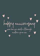 funny wife Anniversary Card 9868 created by Heather Alstead Design LTD