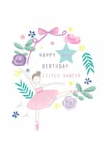 happy 6th birthday little dancer created by Marie Goodchild