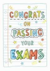 teenager Child Exams Card 15772 created by Helen Thompson