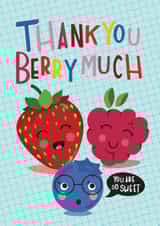 thanks thank you Thank You Card 19546 created by Suzanne Brearley Design