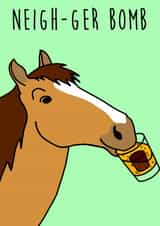 jager bomb jager Birthday Card 18793 created by Holly Collective