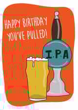 pub beer Birthday Card 16073 created by I Made A Card