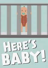 here's baby New Baby Card 15069 created by Tiff Taff Cards