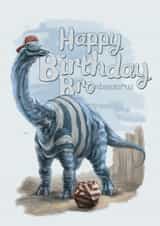 Brother Bro Birthday Card 15621 created by Fasanian Artistry