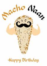 macho man Birthday Card 18013 created by LOVEDAY DESIGNS on Thortful