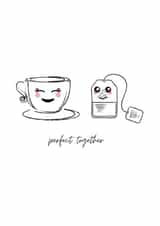 tea teacup Anniversary Card 44324 created by KokoandDoo