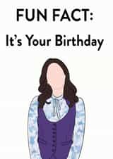 the good place janet Birthday Card 19579 created by Cards by Owl