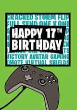 17 17th Birthday Card 19201 created by Jackie Ponwaye Design