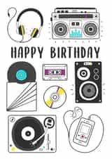 Music Happy Birthday Card created by Design By Day