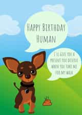 pet dog Birthday Card 18604 created by Kirsty Cowie