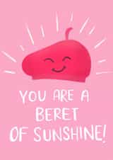 beret ray Love & Friendship Card 19590 created by Lauren Mangan
