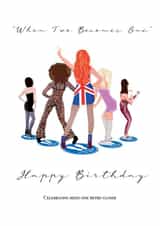 spice girls two Birthday Card 43654 created by Sally  Hunter 