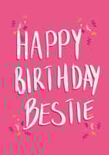 bff bestie Birthday Card 19170 created by Sarah L Dyson Designs