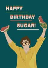 harry styles watermelon Birthday Card 19596 created by Ellie Foster