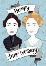 Gentleman Jack Anne Lister Anniversary Card 17261 created by Kate Holderness
