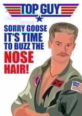 Top Gun - top guy Goose created by Close to the bone