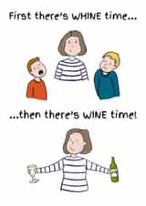 whine wine Birthday Card 19612 created by Jubbly Jock