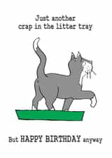 Cat Shit - Happy Birthday created by @2Fs Design