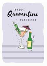 quarantini quarantine Birthday Card 44197 created by Leebee Designs