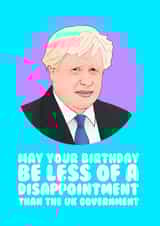 lockdown government Birthday Card 10112 created by Hey Huns It's Nicole