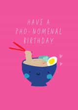 Have a pho-nomenal Birthday created by Jessica Eyre