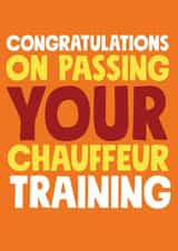 Chauffeur Training Passed Driving Test created by Roll Creative