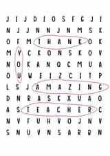 thanks thank you Thank You Card 19146 created by Butlin Designs