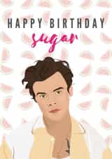 Harry Styles birthday card created by TEA Designs