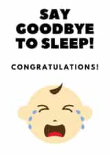 Congratulations say New Baby Card 19690 created by Personally Yours 