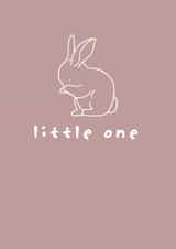 pink litte one New Baby Card 12604 created by Designs By Hailey