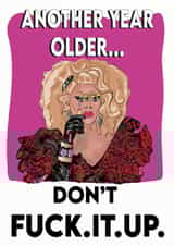 rupaul funny Birthday Card 16598 created by Courtney Simon