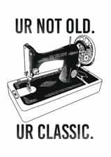 Sewing Craft Birthday Card 15549 created by OOYABOD