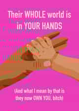 Life as a new parent is being owned by your child created by @katiehounsomeillustrator