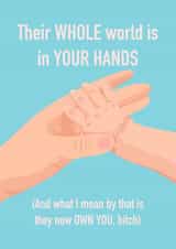 New baby now owns you created by @katiehounsomeillustrator