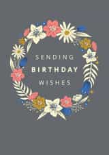 Birthday - For Her - Pretty - Flowers created by Dalia Clark Design