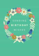 Birthday - For Her - Pretty - Floral created by Dalia Clark Design