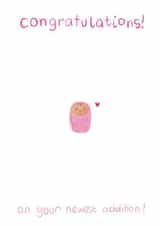 Girl baby Card 38708 created by Locky Taylor