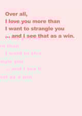 over all love Anniversary Card 43713 created by Designed By Her